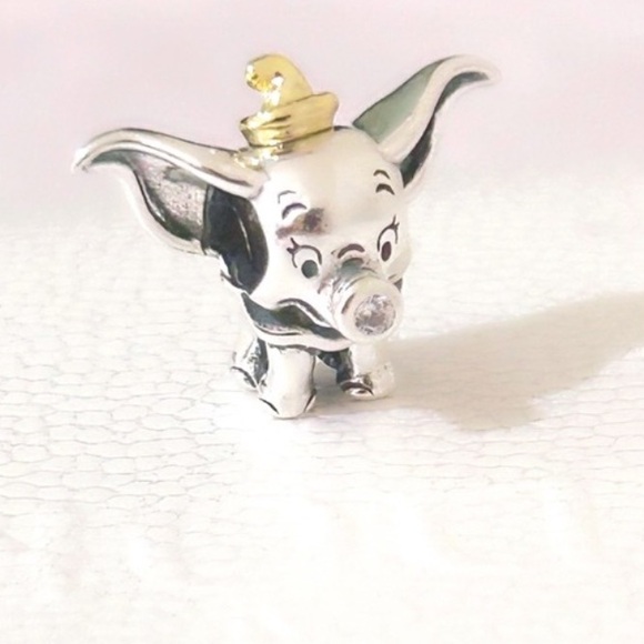 NWOT Pandora x Disney 100th Anniversary Dumbo Charm 792748C01 - Picture 4 of 15